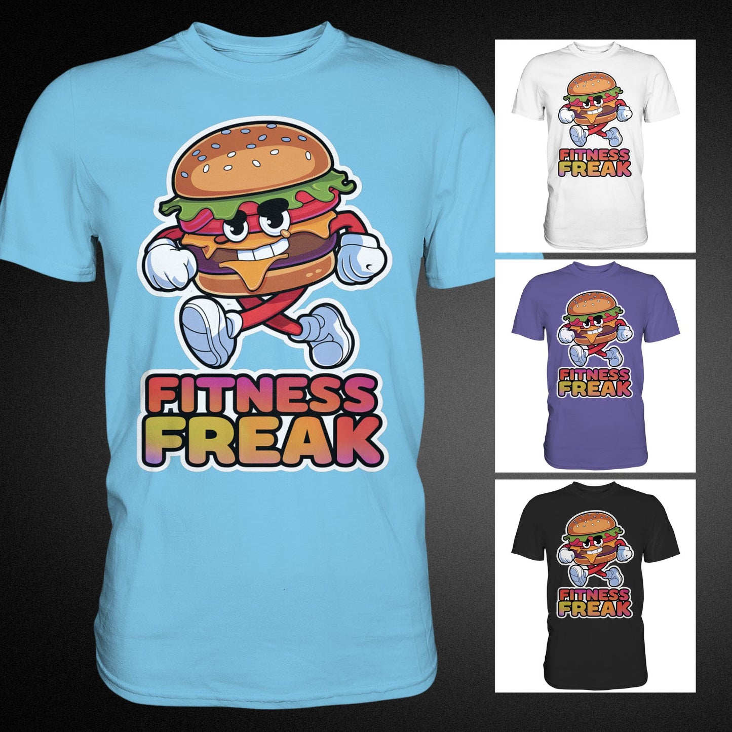 Fitness Freak T-Shirt - Stylischer Blickfang für Fitnessbegeisterte - Premium Shirt