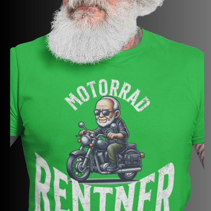 Motorrad Rentner – Einzigartiges Motorrad T-Shirt für Rentner