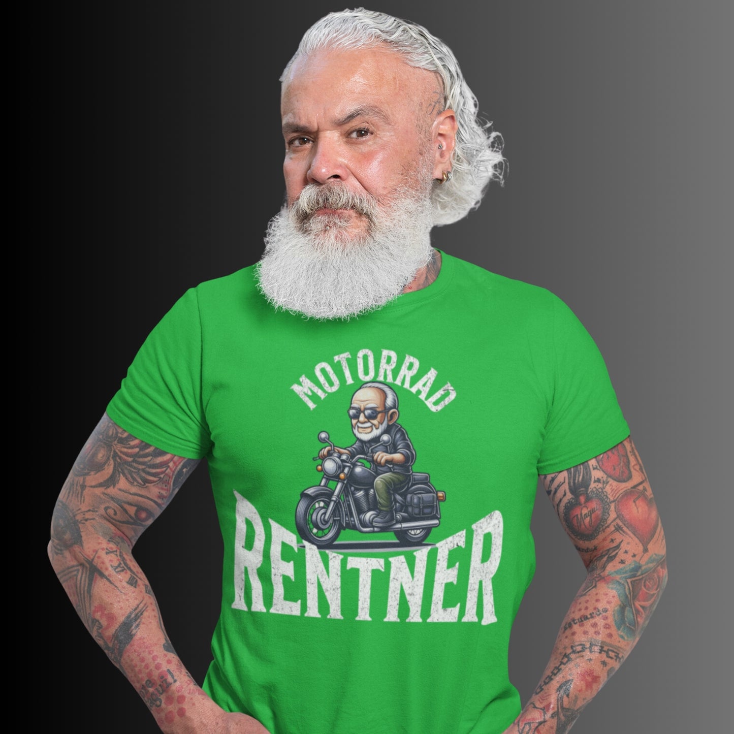 Motorrad Rentner – Einzigartiges Motorrad T-Shirt für Rentner