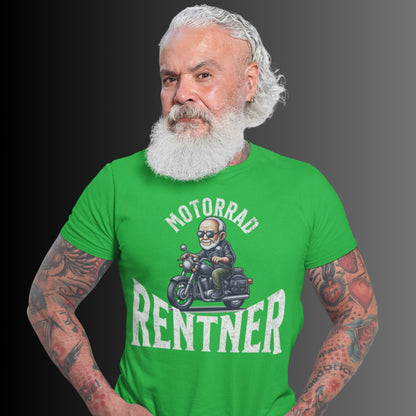 Motorrad Rentner – Einzigartiges Motorrad T-Shirt für Rentner