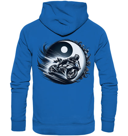 Yin und Yang Biker Hoodie – Perfekt für Motorrad-Enthusiasten - Premium Unisex Hoodie