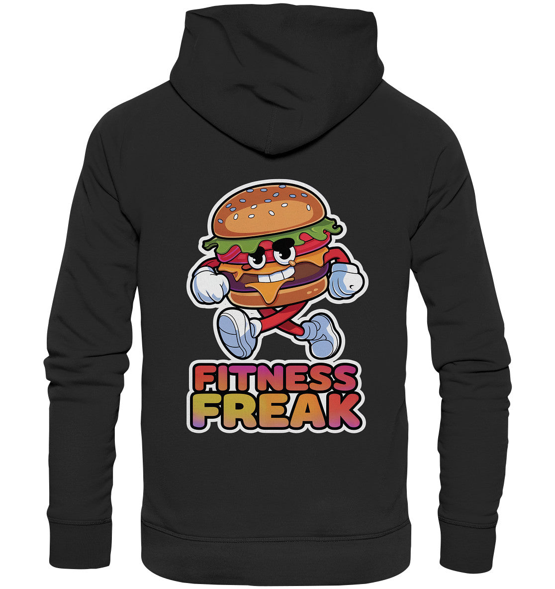 Hamburger Fitness Hoodie für den perfekten Lauf - Premium Unisex Hoodie