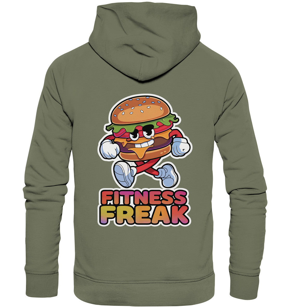 Hamburger Fitness Hoodie für den perfekten Lauf - Premium Unisex Hoodie