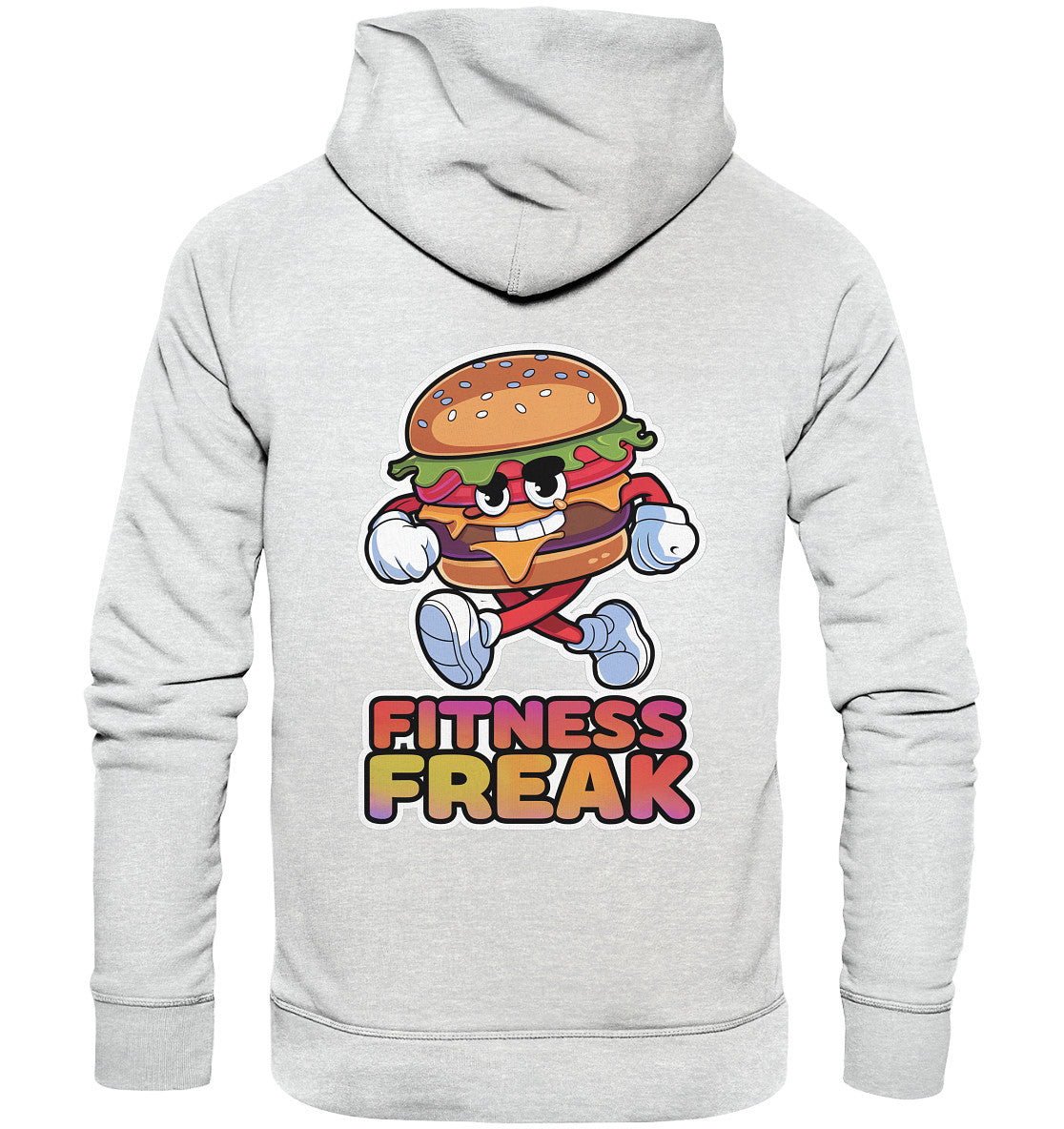 Hamburger Fitness Hoodie für den perfekten Lauf - Premium Unisex Hoodie