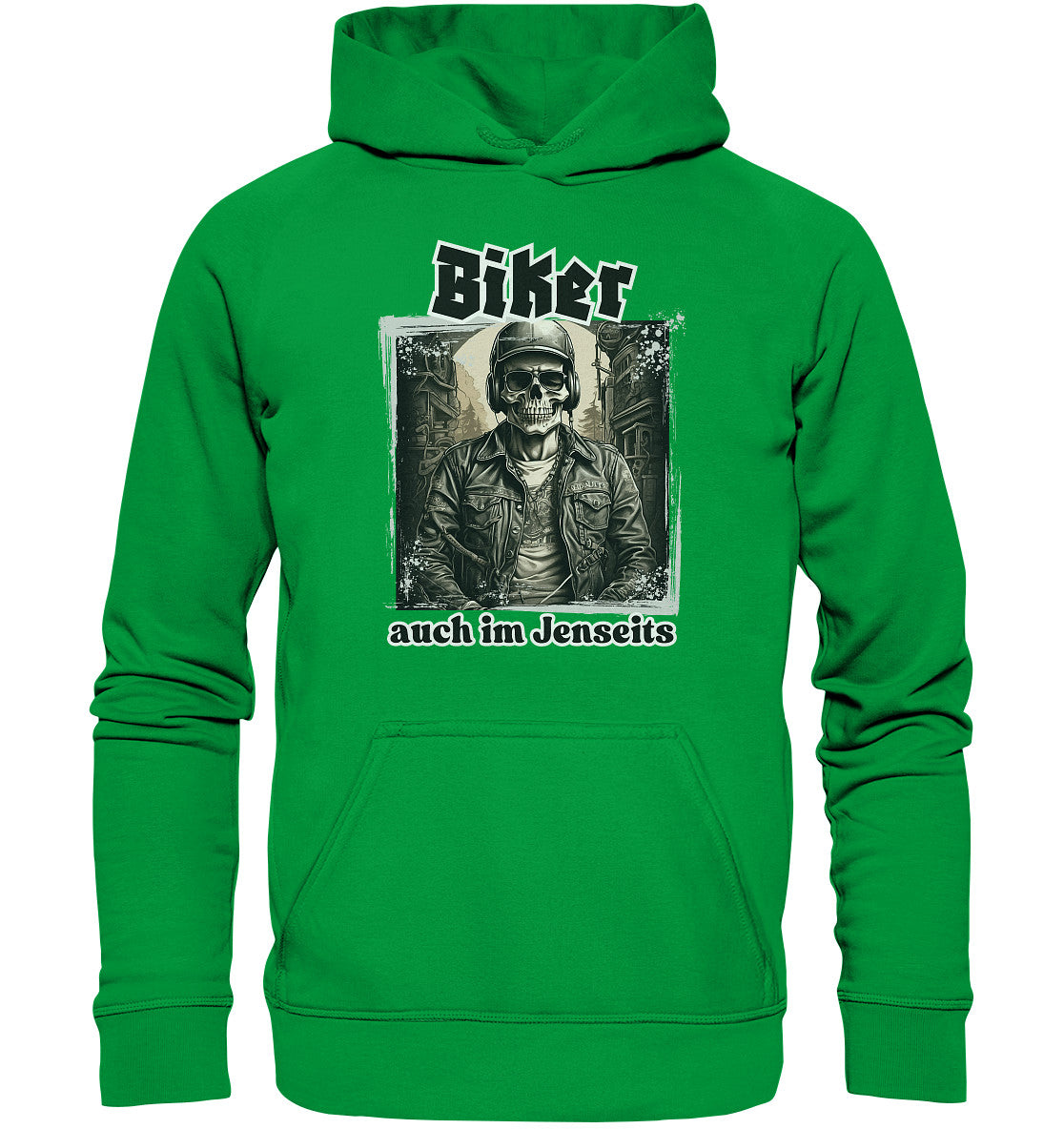 Biker, auch im Jenseits - Basic Unisex Hoodie