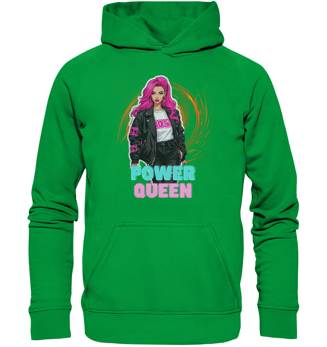 Power Queen - für die starke, selbstbewußte Frau - Basic Unisex Hoodie