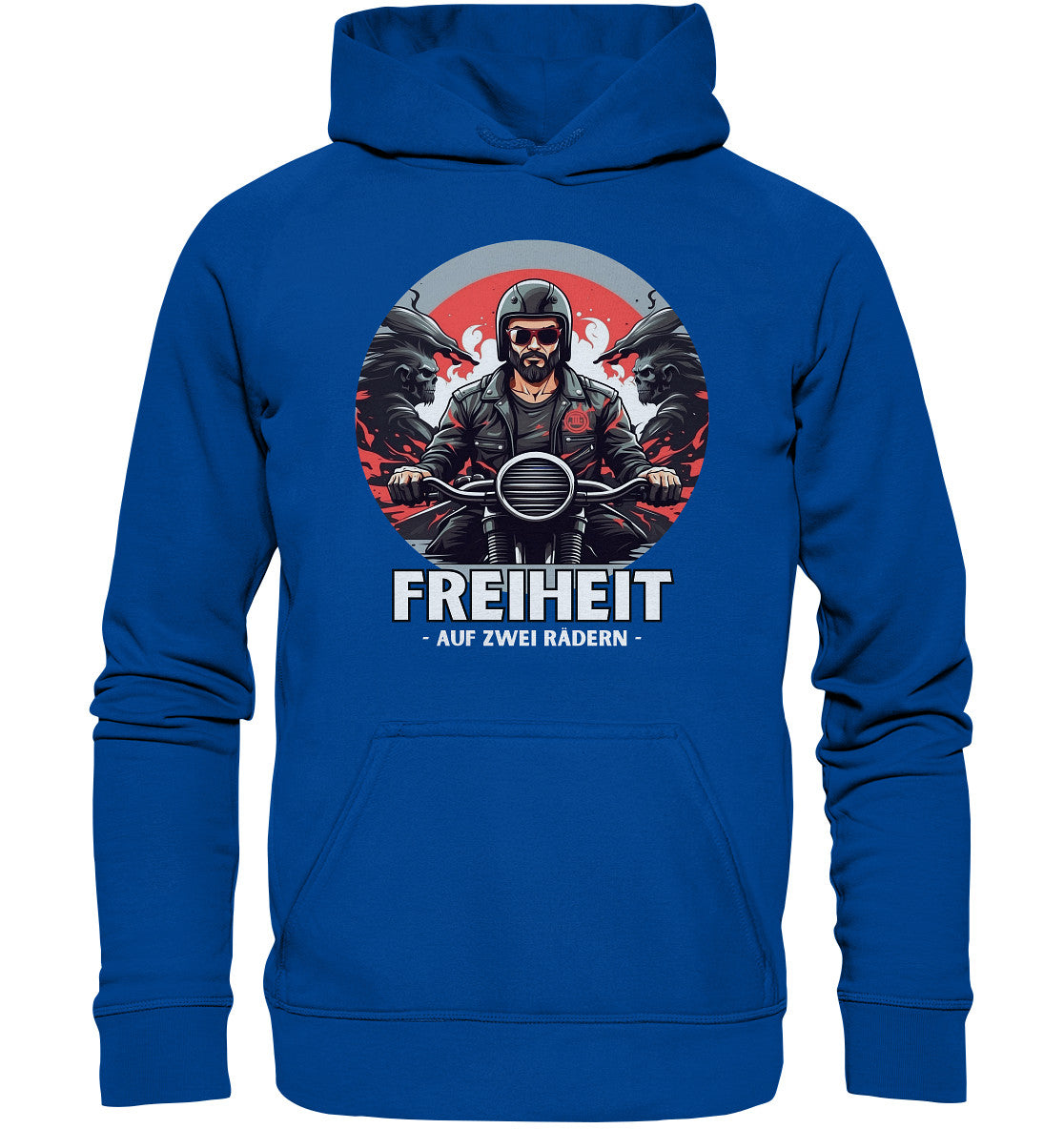 Freiheit auf zwei Rädern - Basic Unisex Hoodie