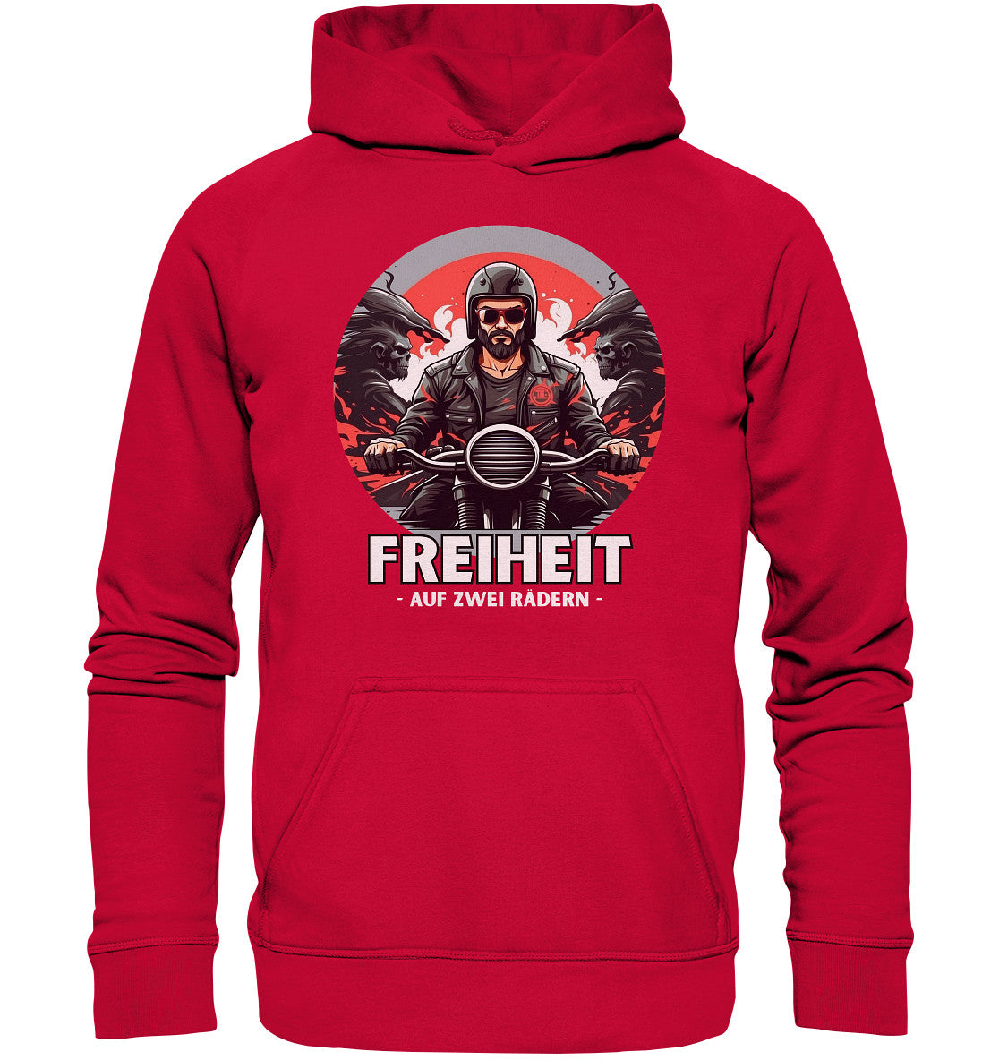 Freiheit auf zwei Rädern - Basic Unisex Hoodie