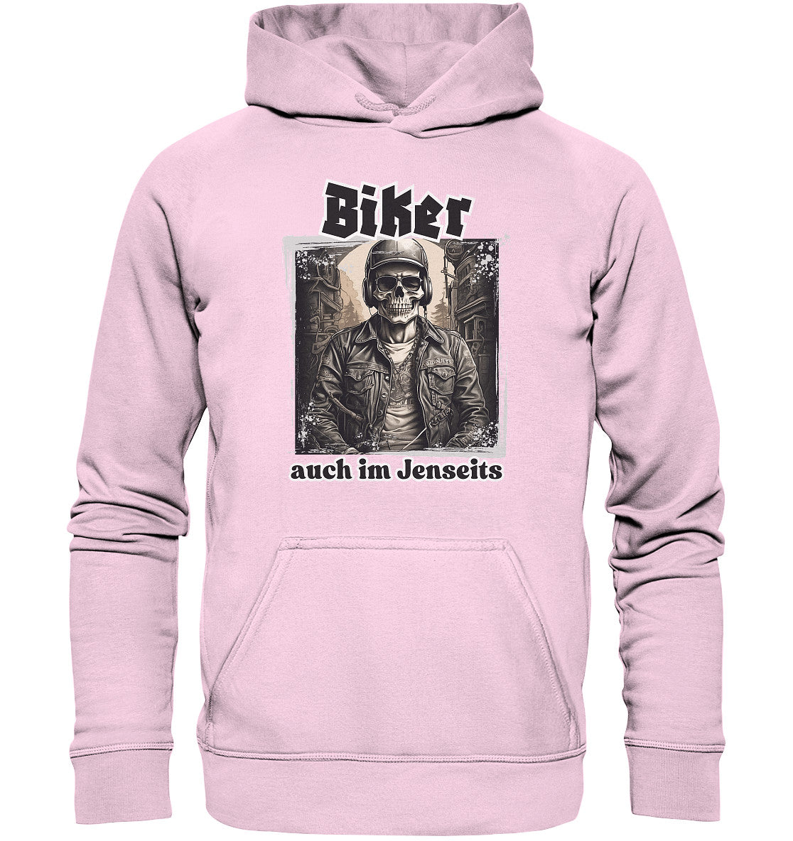 Biker, auch im Jenseits - Basic Unisex Hoodie