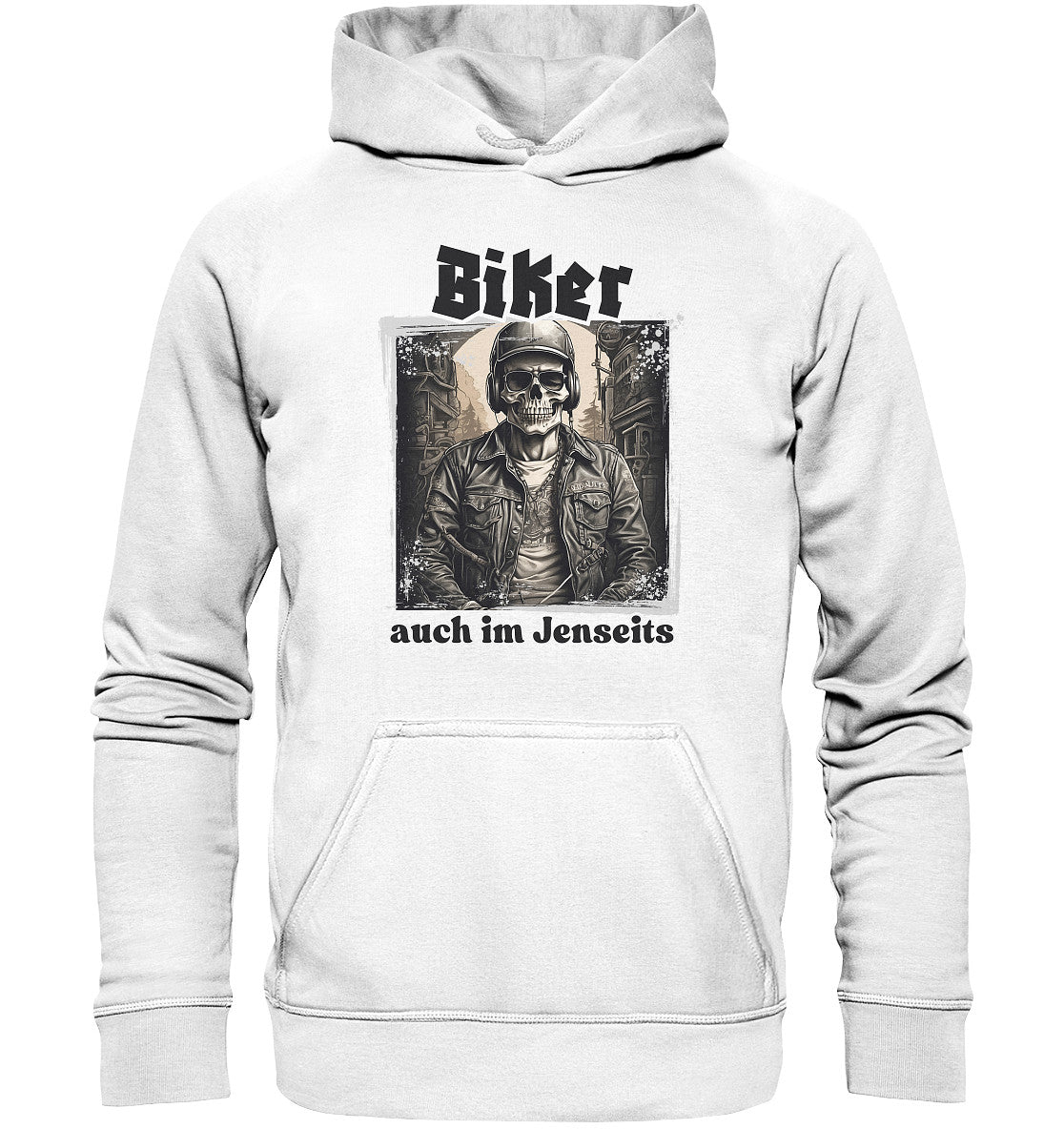 Biker, auch im Jenseits - Basic Unisex Hoodie