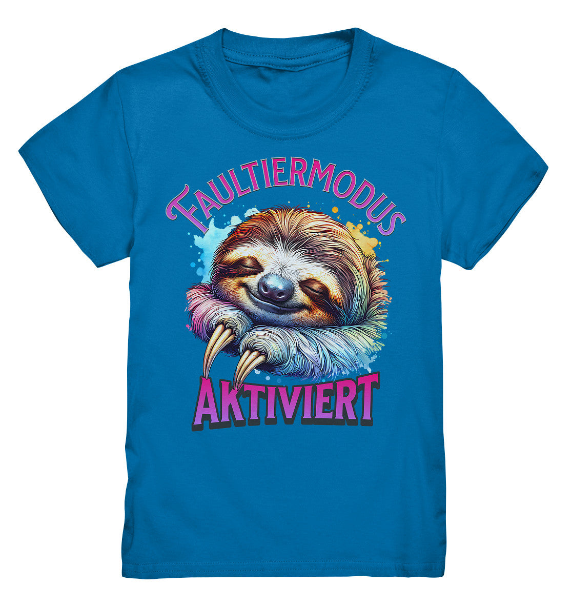 Faultiermodus aktiviert – Lustiges Faultier Design - Kids Premium Shirt