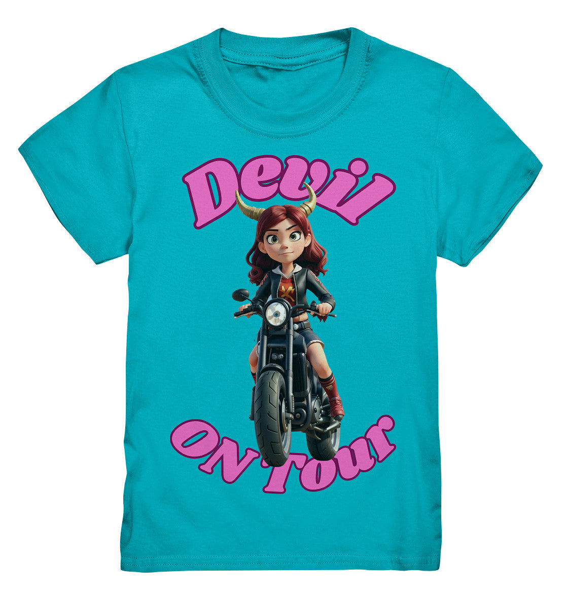 Devil on Tour - Woman Edition - Kids Premium Shirt