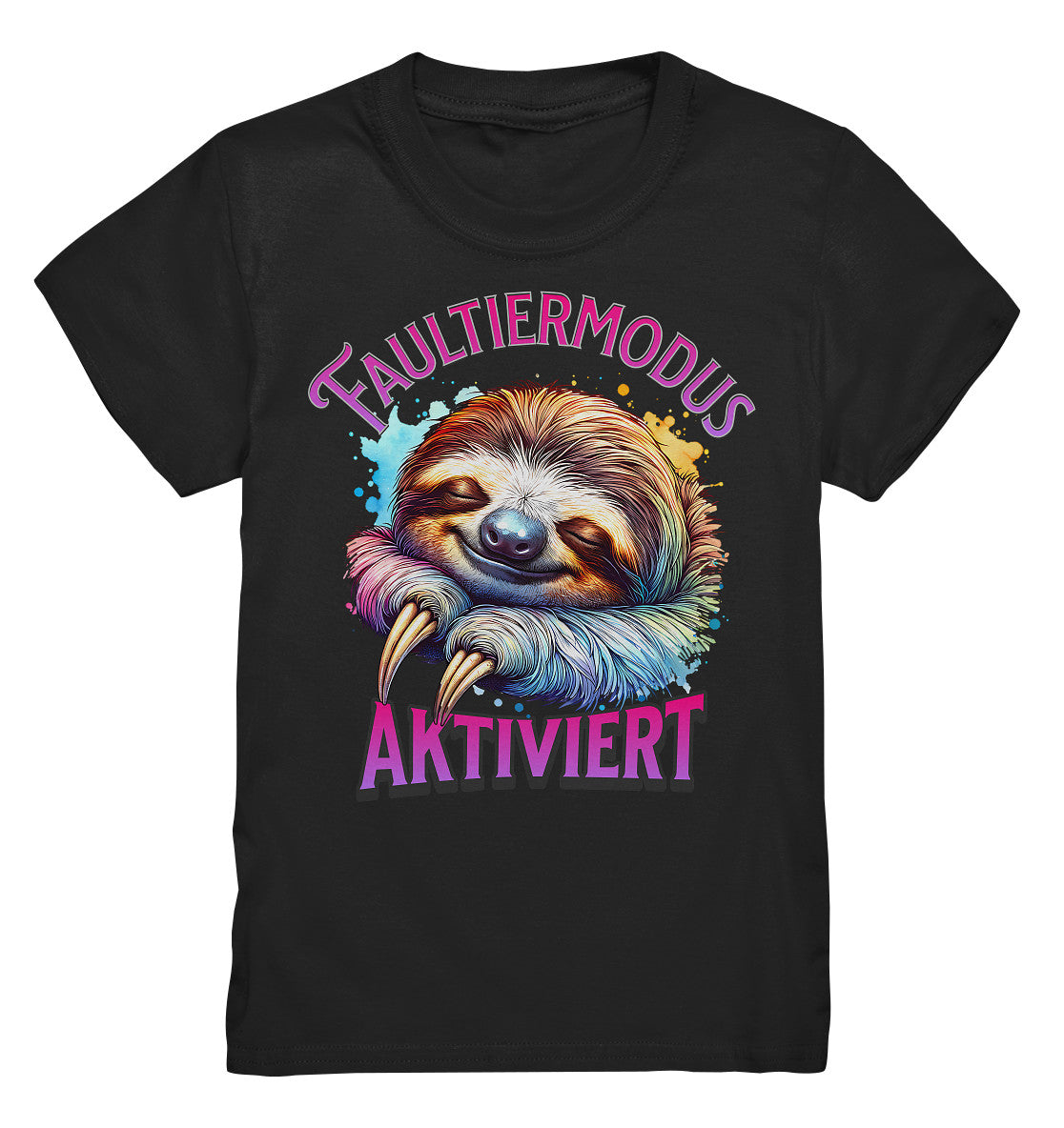 Faultiermodus aktiviert – Lustiges Faultier Design - Kids Premium Shirt