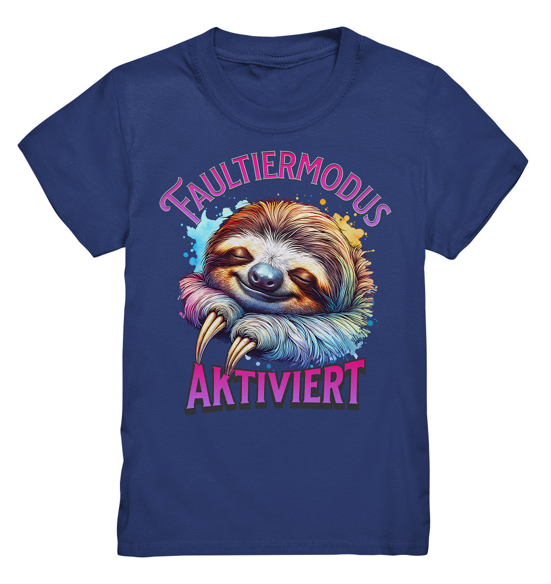 Faultiermodus aktiviert – Lustiges Faultier Design - Kids Premium Shirt