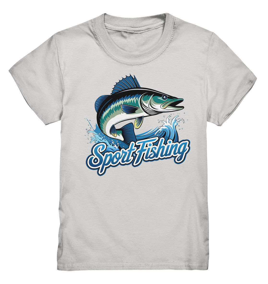 Cooles Sport Fishing Shirt für Kinder – Mit Fantastischem Fischdesign und Witzigem Spruch - Kids Premium Shirt