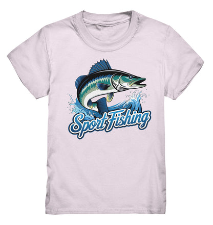 Cooles Sport Fishing Shirt für Kinder – Mit Fantastischem Fischdesign und Witzigem Spruch - Kids Premium Shirt