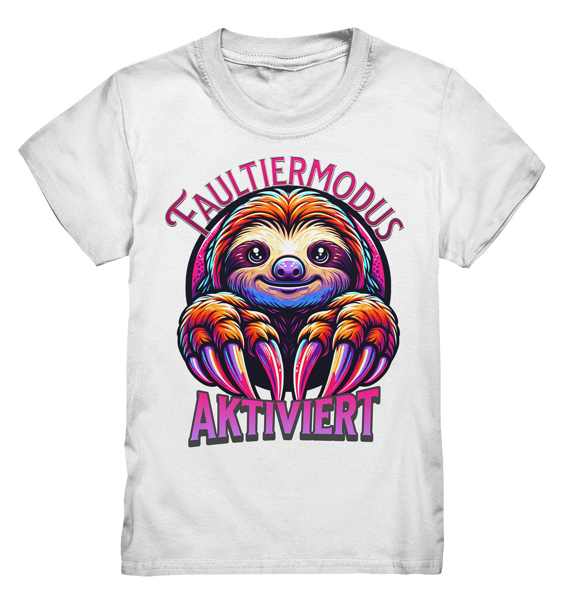 Faultiermodus aktiviert – Lustiges Faultier Design - Kids Premium Shirt