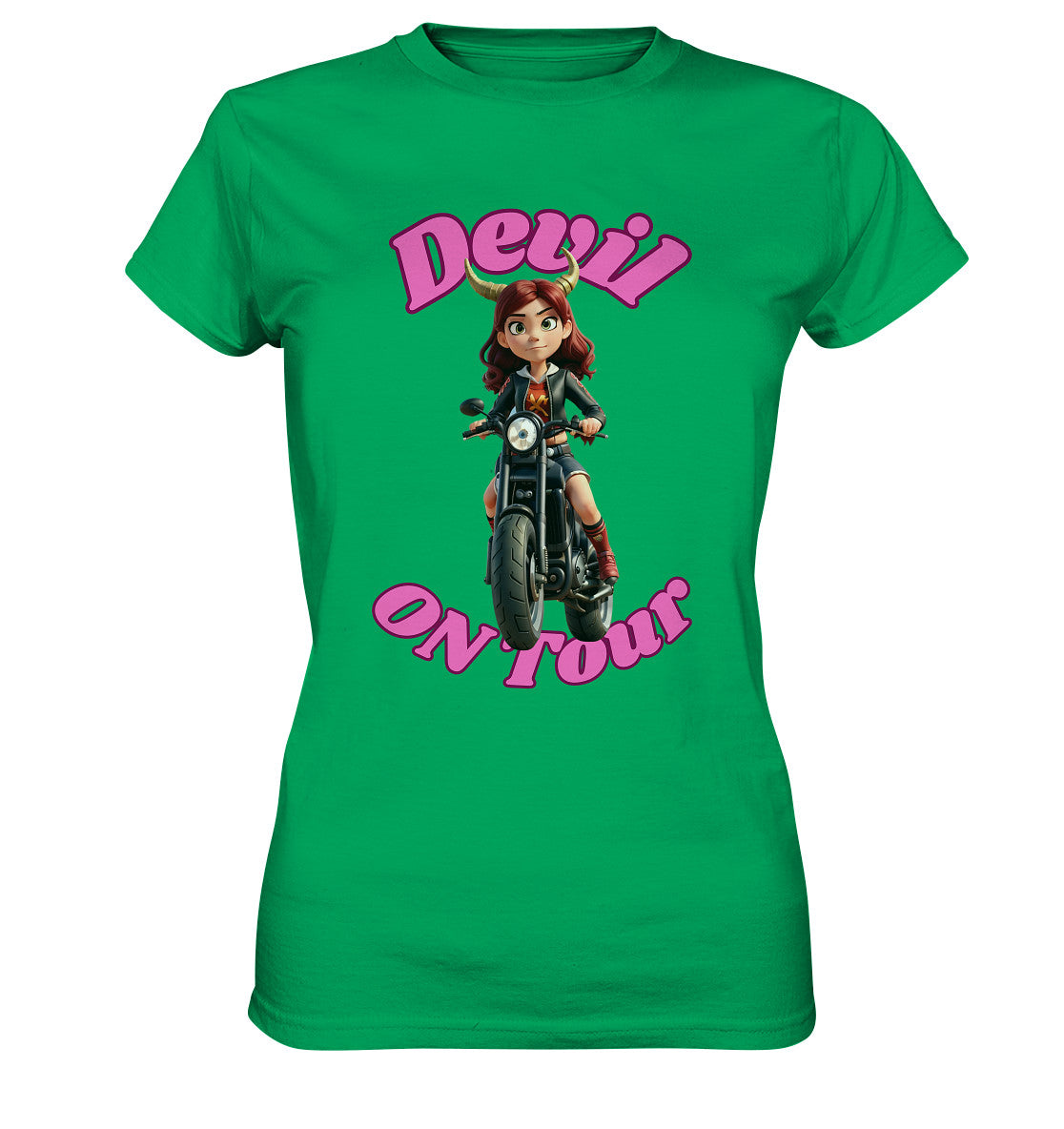 Devil on Tour - Woman Edition - Ladies Premium Shirt