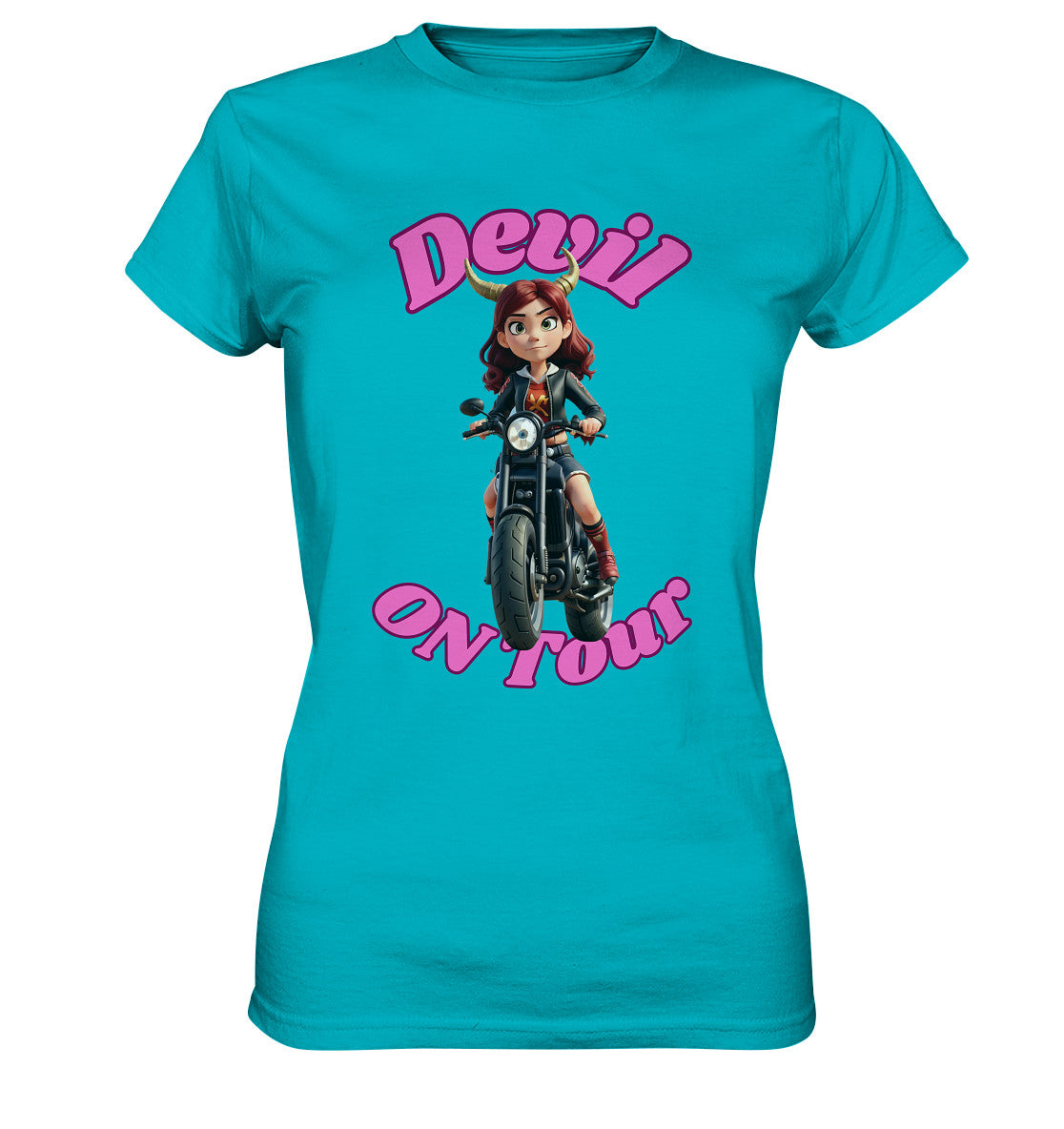 Devil on Tour - Woman Edition - Ladies Premium Shirt