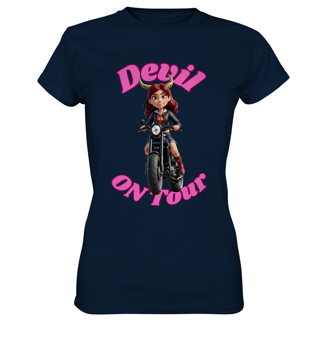 Devil on Tour - Woman Edition - Ladies Premium Shirt