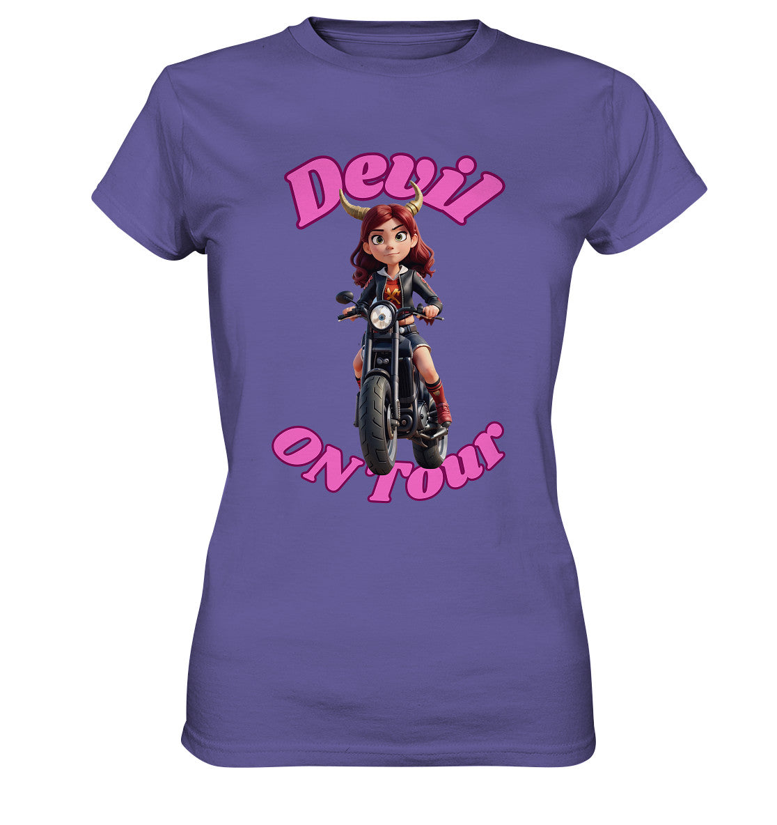 Devil on Tour - Woman Edition - Ladies Premium Shirt