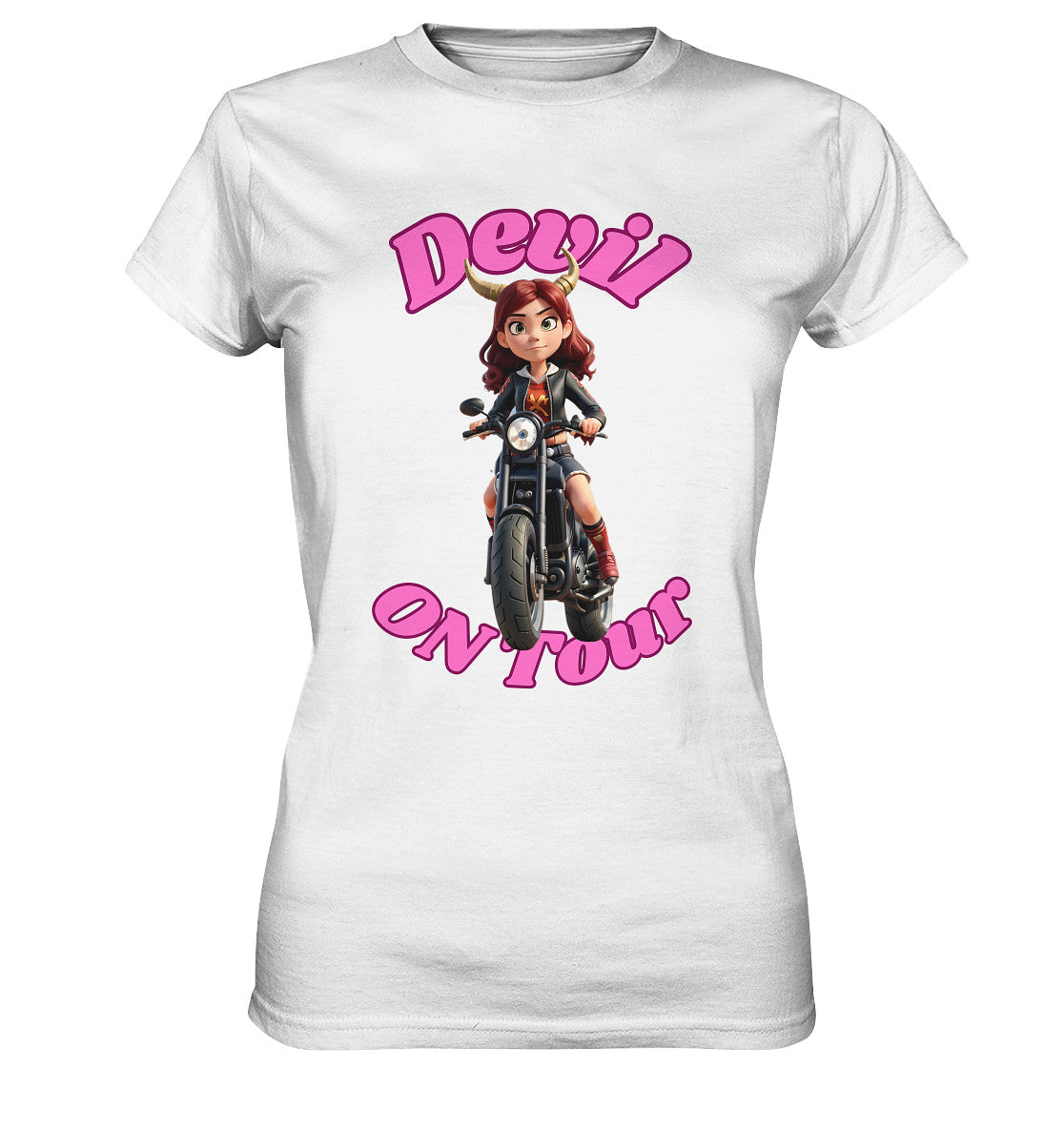 Devil on Tour - Woman Edition - Ladies Premium Shirt