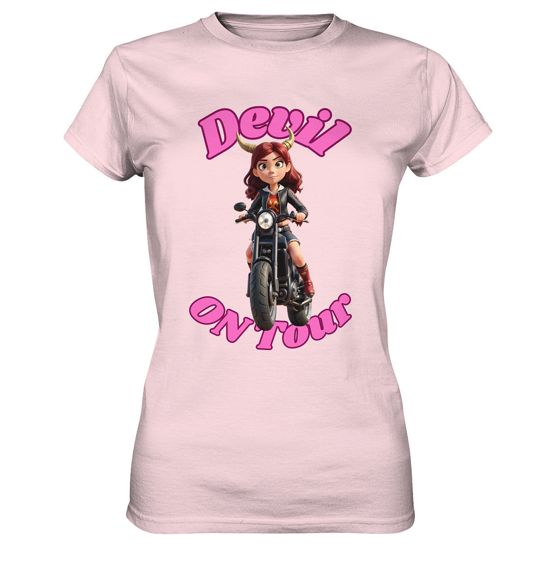 Devil on Tour - Woman Edition - Ladies Premium Shirt