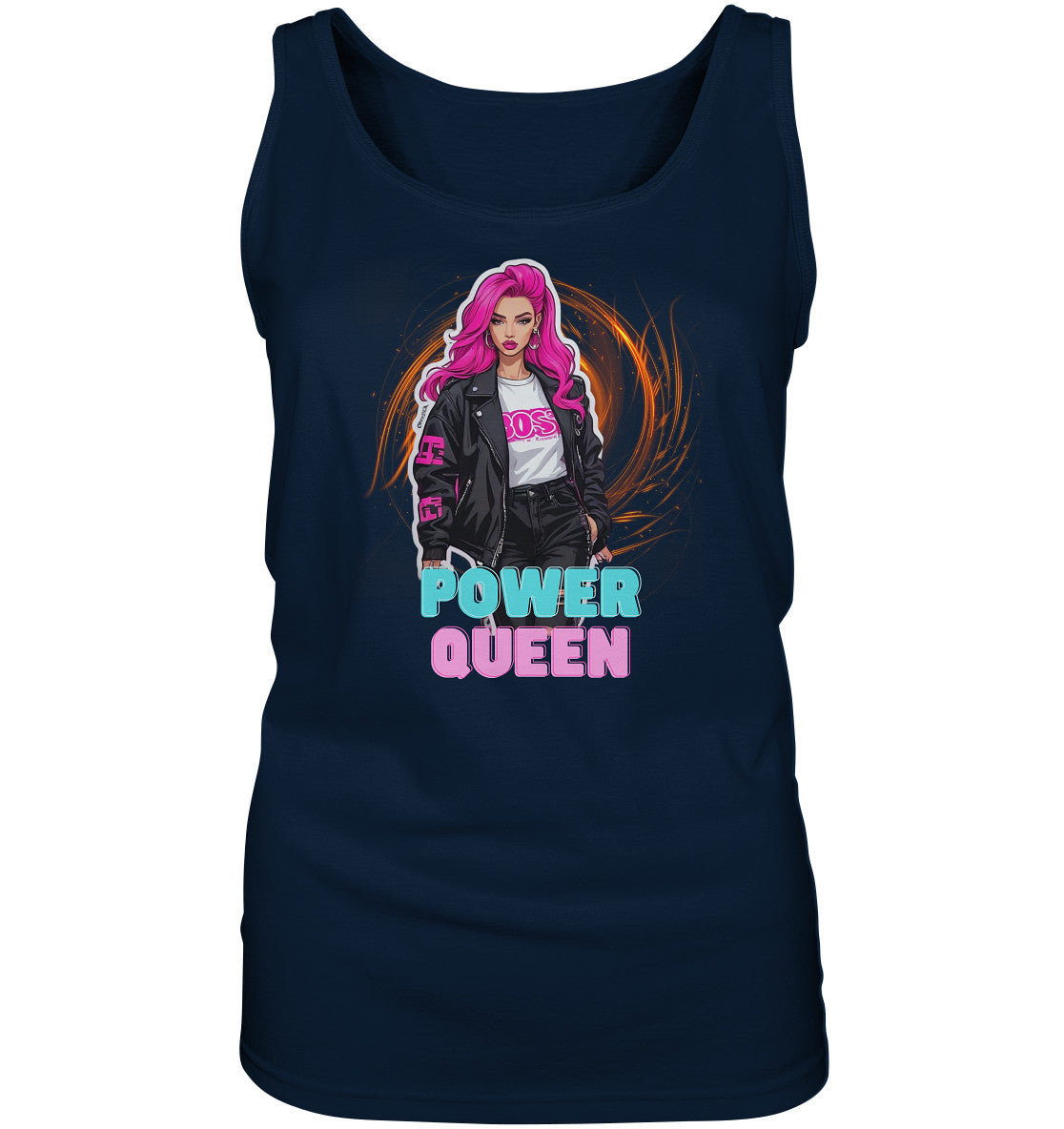 Power Queen - für die starke, selbstbewußte Frau - Ladies Tank-Top