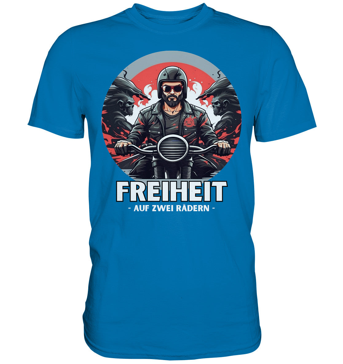 Freiheit auf zwei Rädern - Premium Shirt