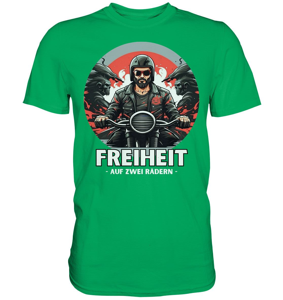 Freiheit auf zwei Rädern - Premium Shirt