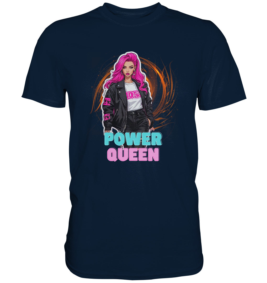 Power Queen - für die starke, selbstbewußte Frau - Premium Shirt