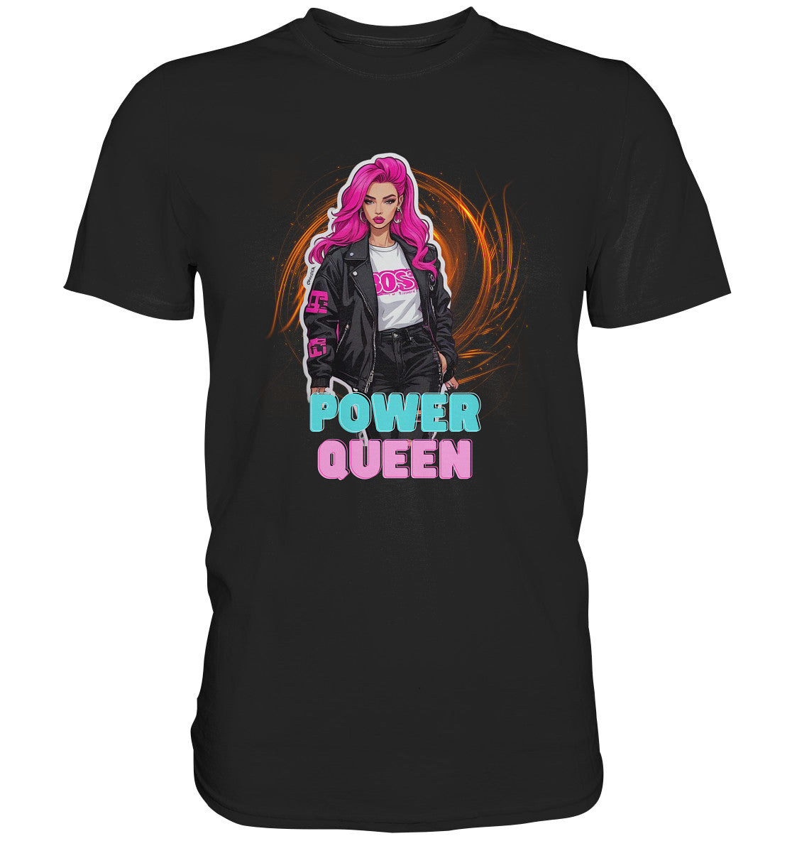 Power Queen - für die starke, selbstbewußte Frau - Premium Shirt