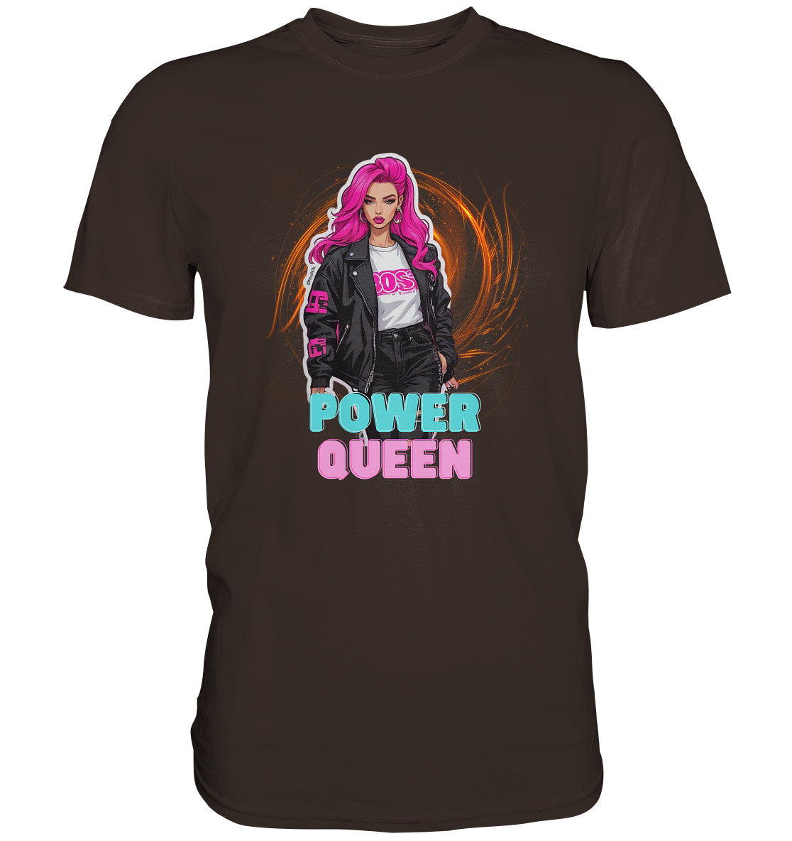 Power Queen - für die starke, selbstbewußte Frau - Premium Shirt