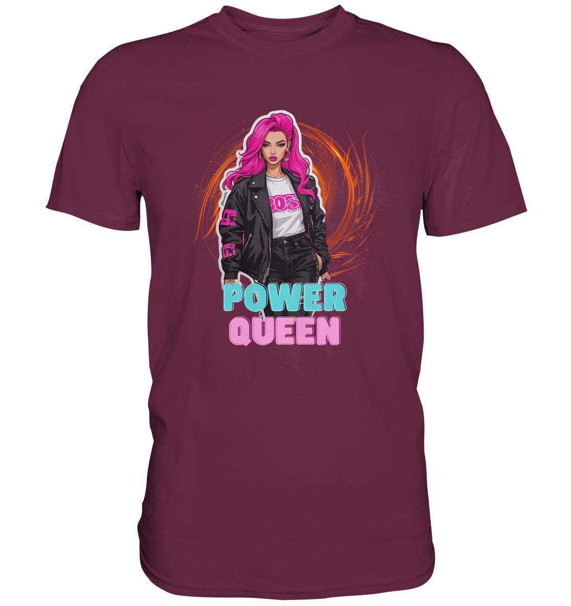 Power Queen - für die starke, selbstbewußte Frau - Premium Shirt